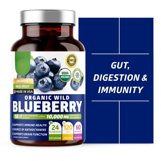 Organic Wild Blueberry Capsules