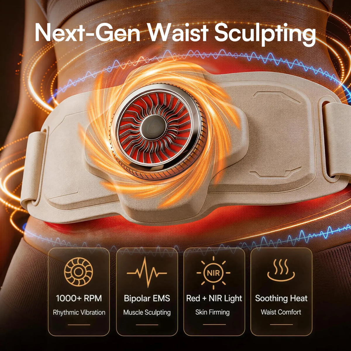 All-in-One Wearable Body Sculpting Belt