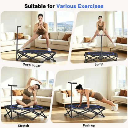 Mini Trampoline with Bar