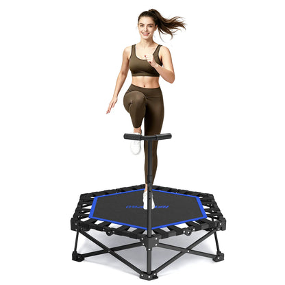 Mini Trampoline with Bar